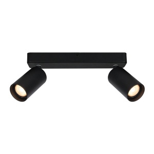 Plafoniera Nesto Negru 2xGU10