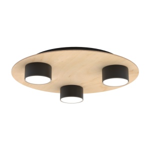 Plafoniera PIXO 3 Negru