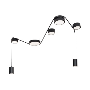 Plafoniera ZUMAIA C0249 LED Negru - Img 1