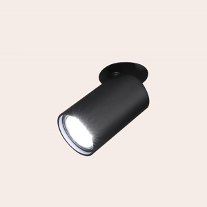 Spot incastrat 1L GU10 SAL Negru 8296