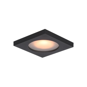 Spot incastrat Antar Negru 1xGU10