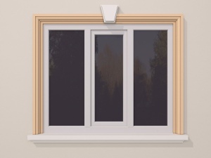 Ancadrament fereastra exterior FP101 dimensiune 120x80x2000mm - Img 2