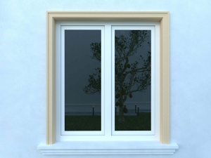 Ancadrament fereastra exterior FP108 dimensiuni 100x38x2000mm - Img 2