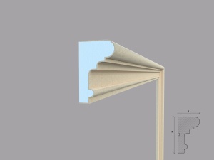 Ancadrament fereastra exterior FP123 dimensiuni 135x81x2000mm - Img 3