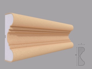 Ancadrament fereastra exterior FP127 dimensiuni 150x50x2000mm - Img 1