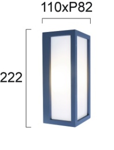 Aplica perete exterior LED 3000K-4000K-6500K Sonder 4310100 - Img 4