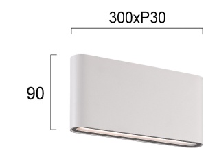 Aplica perete exterior LED 3000K Argon 4226700 - Img 2