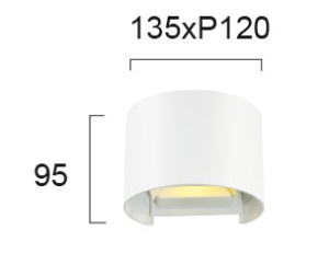 Aplica perete exterior LED 3000K Greg 4188700 - Img 2