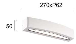 Aplica perete exterior LED 3000K Rio 4223300 - Img 2