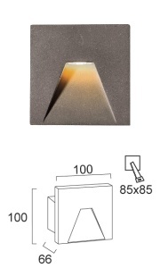 Aplica perete exterior LED 3000K Space 4289800 - Img 3