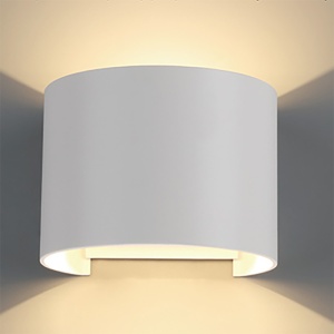 Aplica perete exterior LED R.* 2*6W 2700K dimabil Alb DAVOS 8603 - Img 1