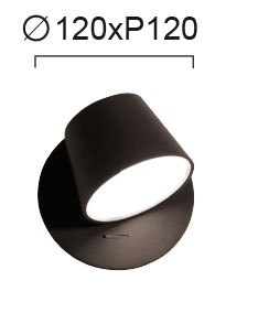 Aplica perete LED 2940K Kim 4188301 - Img 3