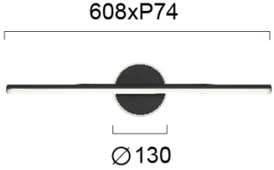 Aplica perete LED 3000K Camelia 4285800 - Img 3