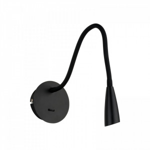 Aplica neagra, Aplica perete, Aplica dormitor neagra, Aplica perete lampa, Lampa de perete, Aplica dormitor, Iluminat interior, Aplica perete moderna, Aplica living, Aplica moderna dormitor, Aplica dormitor moderna, Aplica de perete living, Aplica de pere