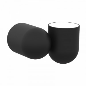 Aplica perete moderna neagra minimalista Ios