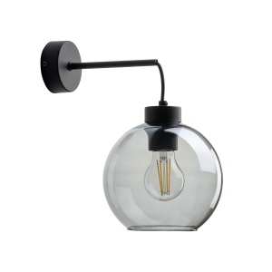 Aplica perete Negru 1xE27 CUBUS 10243TK - Img 1