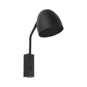 Aplica perete Negru 1xE27 SOHO 4167TK - Img 1