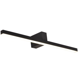 Aplica perete Nevada 60 cm Negru IP44 LED 4000K - Img 1