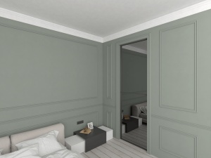 Bagheta de colt / Cornisa de interior BC30 dimensiuni 165x30x2000mm - Img 3