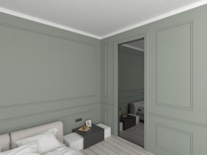 Bagheta de colt / Cornisa de interior BC32 dimensiuni 85x27x2000mm - Img 3
