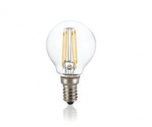 bec led, bec led e14, bec e14, bec e14 lumina calda, bec e14 3000k, bec e14 4w, bec e14 transparent, bec e14 ideal lux