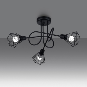 Candelabru ARTEMIS 3S Negru - Img 3