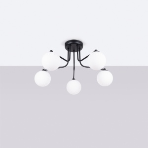 Candelabru ASTRAL 5 Negru - Img 2