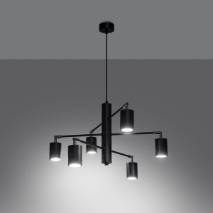 Candelabru LEMMI 6 Negru - Img 3