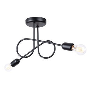 Candelabru LOOP 2 Negru