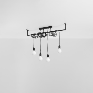 Candelabru SALAMANCA 4 negru - Img 2
