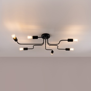 Candelabru VECTOR 6 Negru - Img 3