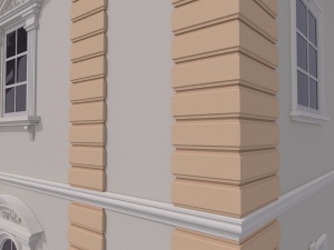 Coltar decorativ de exterior FPCL06 dimensiuni 250x30x2000mm - Img 2