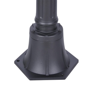 Lampa de gradina K-6006A Negru - LOZANA - Img 4