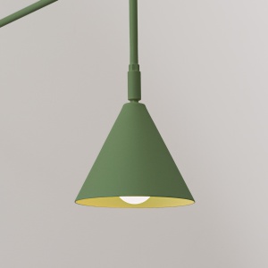 Lampă de perete NOX Verde măsliniu - Img 4