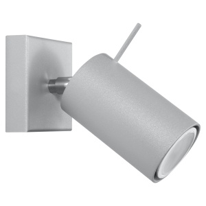 Lampă de perete RING 1 Gri - Img 1