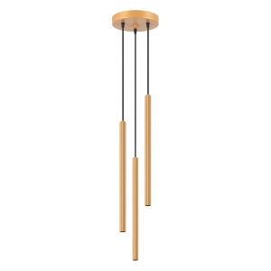 Lampă suspendată ARCHE 3P Auriu - Img 1