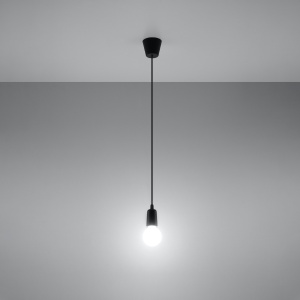 Lampă suspendată DIEGO 1 Negru - Img 3