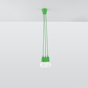 Lampă suspendată DIEGO 3 Verde - Img 2
