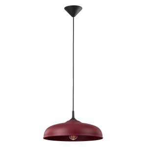 Lampă suspendată GINA burgund