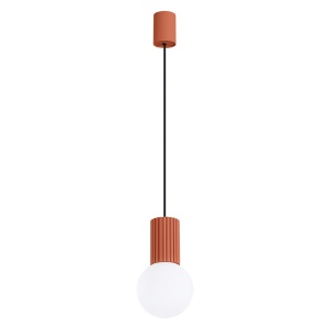 Lampă suspendată HALO 1 Rosu Ocru