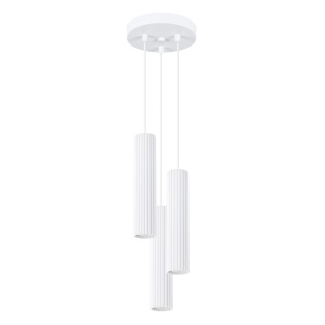 Lampă suspendată KARBON 3P Alb - Img 1