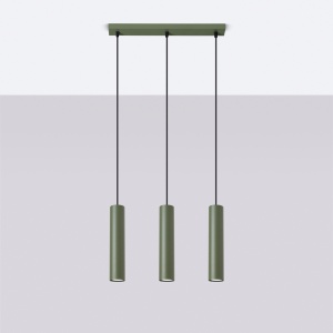 Lampă suspendată LAGOS 3L Verde măsliniu - Img 2