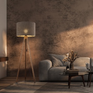 Lampadar Bej 1xE27 GRAND 16019TK - Img 2