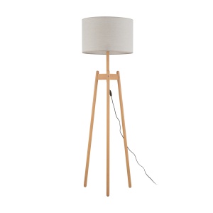 Lampadar Bej 1xE27 PEREZ 5423TK - Img 1