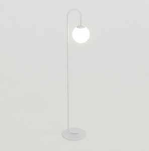 Lampadar FLOR LP1 Alb - Img 2