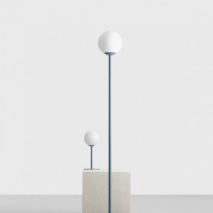 Lampadar albastru, Lampadar forma dreapta, Lampa de podea albastru, Lampadar modern, Lampadar living, Lampadar dormitor, Lampadar metal, Lampa de podea moderna, Lampadar modern living, Lampadar modern dormitor, Lampadar minimalist