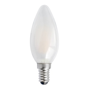 LED E14 4W 4000K 485lm E14 BULBS R09242 - Img 1