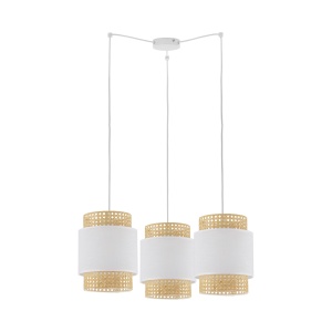 Lustra Alb 3xE27 BOHO 6537TK
