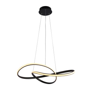 Lustra Consa Negru 1 x LED