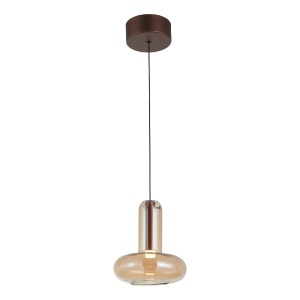 Lustra Cupru LED 1 bec Carote